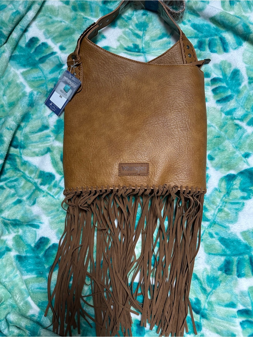 Wrangler Purse With Fringe, New!